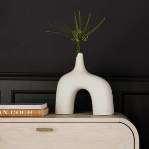 Lulu and Georgia White Arch Vase